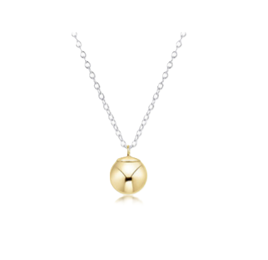 Enewton - 16in Necklace Mixed Metal - Classic Gold 8mm Charm - Findlay Rowe Designs
