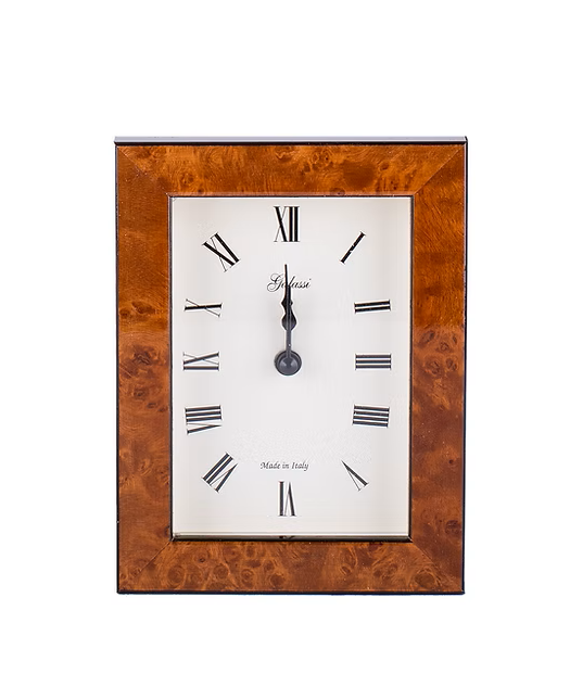 Galassi - Clock 3x4 - Chestnut Burl - Findlay Rowe Designs