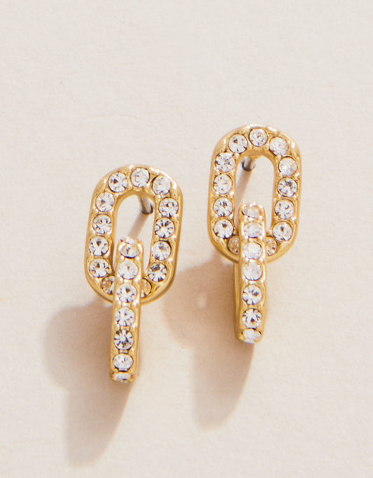 Spartina - Sea La Vie - Earring - Gold Unbreakable Links - Findlay Rowe Designs