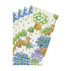 Caspari - Guest Towel Napkins - Potted Hydrangeas - Findlay Rowe Designs
