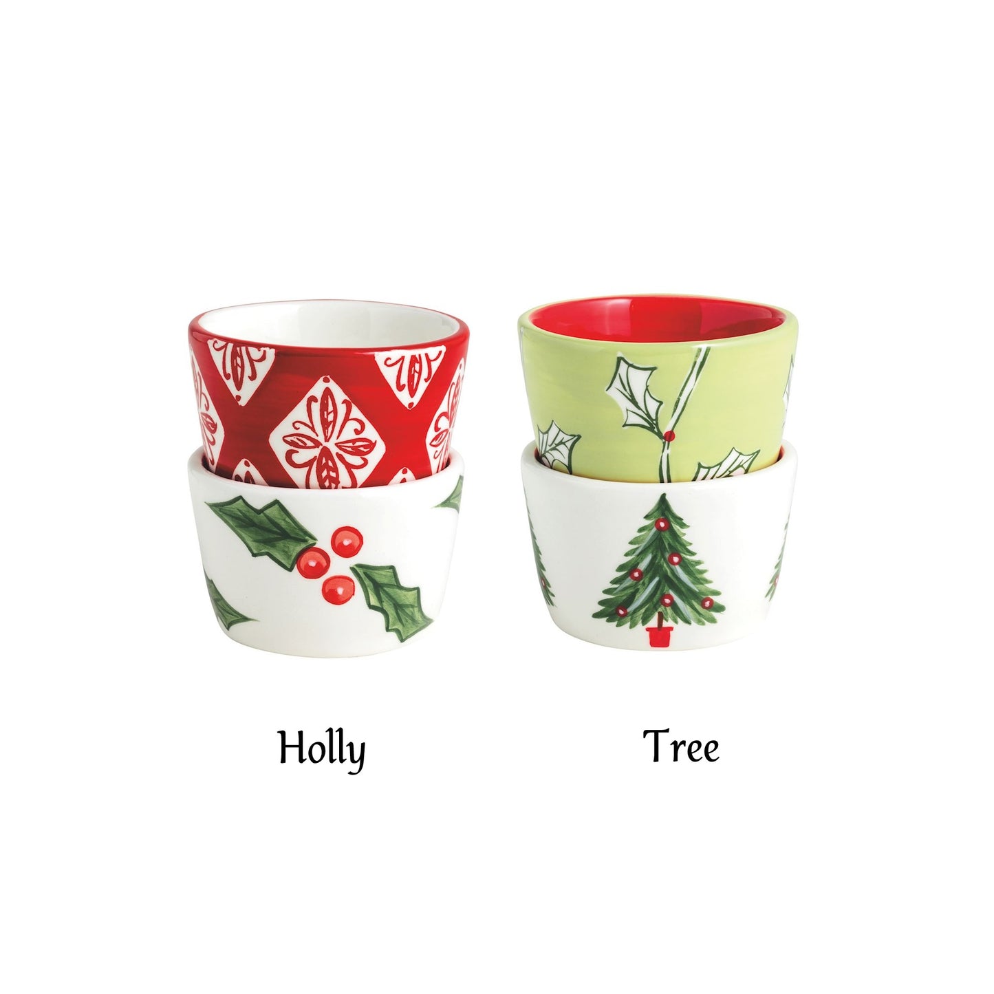 Mud Pie - Tidbit Sets - Holly - Findlay Rowe Designs