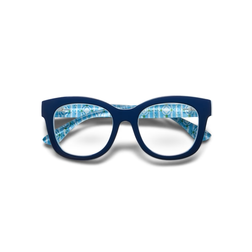 Peepers x Laura Park - Center Stage Reader - Navy/Chalet Charm