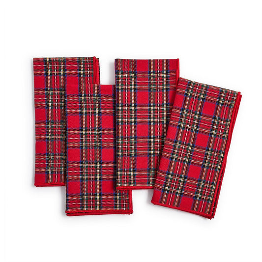 Cloth Napkins - Set of 4 - Tartan Traditions - Findlay Rowe Designs