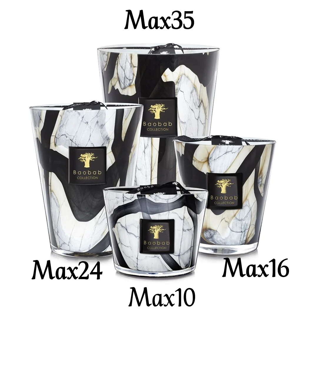 Baobab - Scented Candle - Stones Marble - Max10 - Findlay Rowe Designs