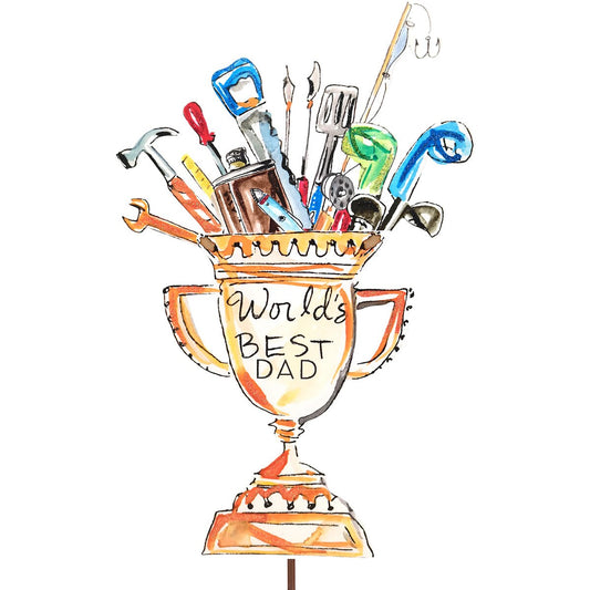 Rosanne Beck - Stake - World's Best Dad - Findlay Rowe Designs