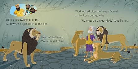 Daniel in the Lions' Den (Little Board Books) - Findlay Rowe Designs
