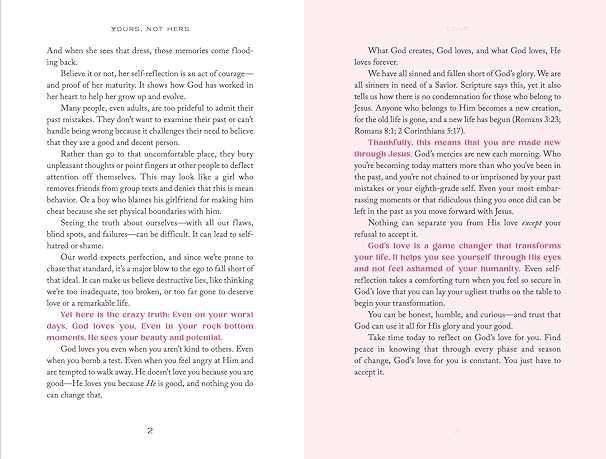 Yours Not Hers: 40 Devotions to Stop Comparisons and Love Your Life - Findlay Rowe Designs