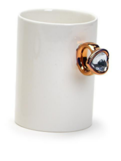 Put a Ring On It Heart Jewel Mug