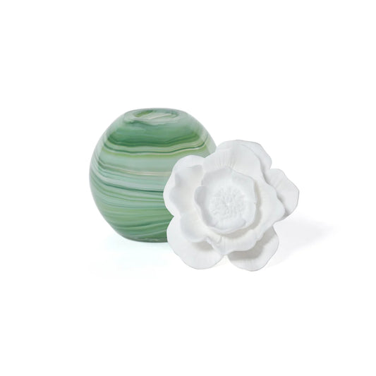 Zodax - Porcelain Diffuser - Petals - Capri Citrus Flower - 6.76 oz