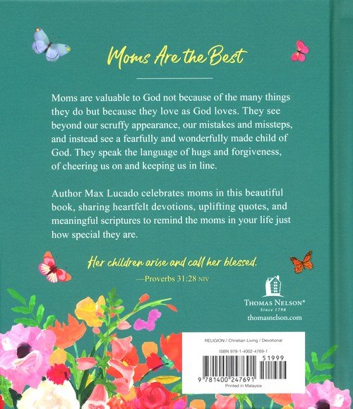 Grace for the Moment for Moms: Inspirational Thoughts of Encouragement and Appreciation for Moms - Findlay Rowe Designs