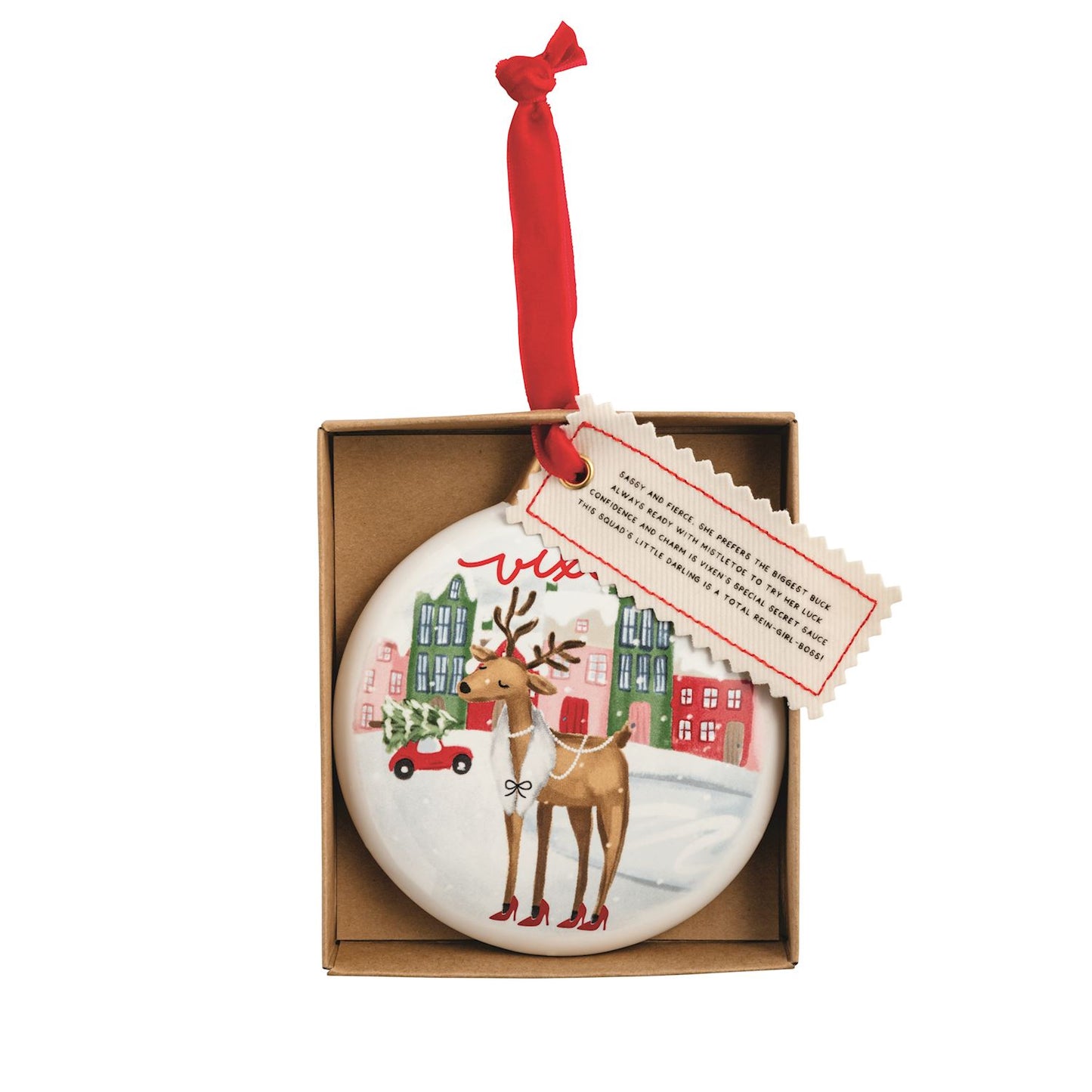 Mud Pie - Ornaments - Reindeer Name