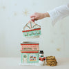Cookie Jar - Bookstore with Snowman - Findlay Rowe Designs