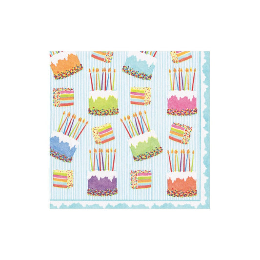 Caspari - Cocktail Napkin - Cake Frosting Paper Linen - Findlay Rowe Designs