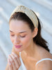 Shiraleah - Woven Lurex Knotted Headband - Natural - Findlay Rowe Designs