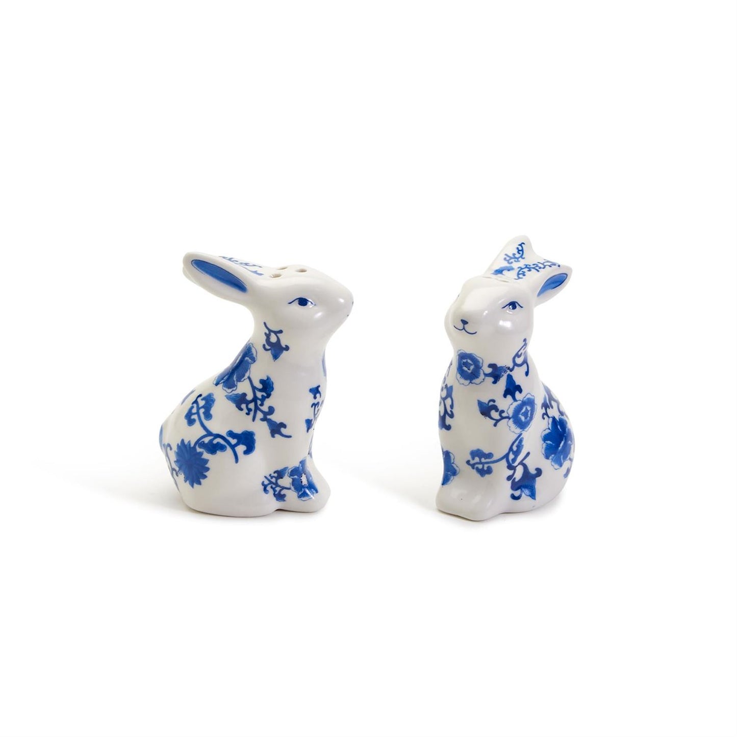 Salt & Pepper Set - Blue & White Bunny - Findlay Rowe Designs