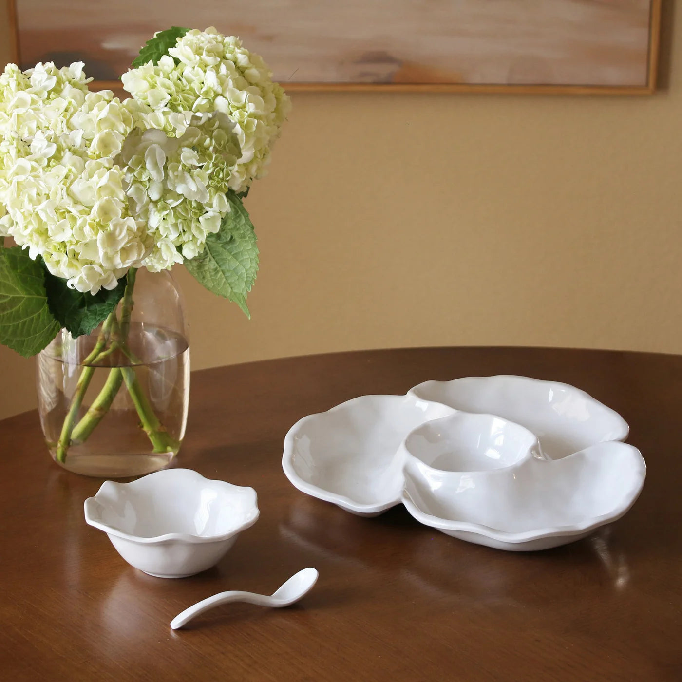 Beatriz Ball - VIDA Havana Mini Bowl with Spoon (White) - Findlay Rowe Designs