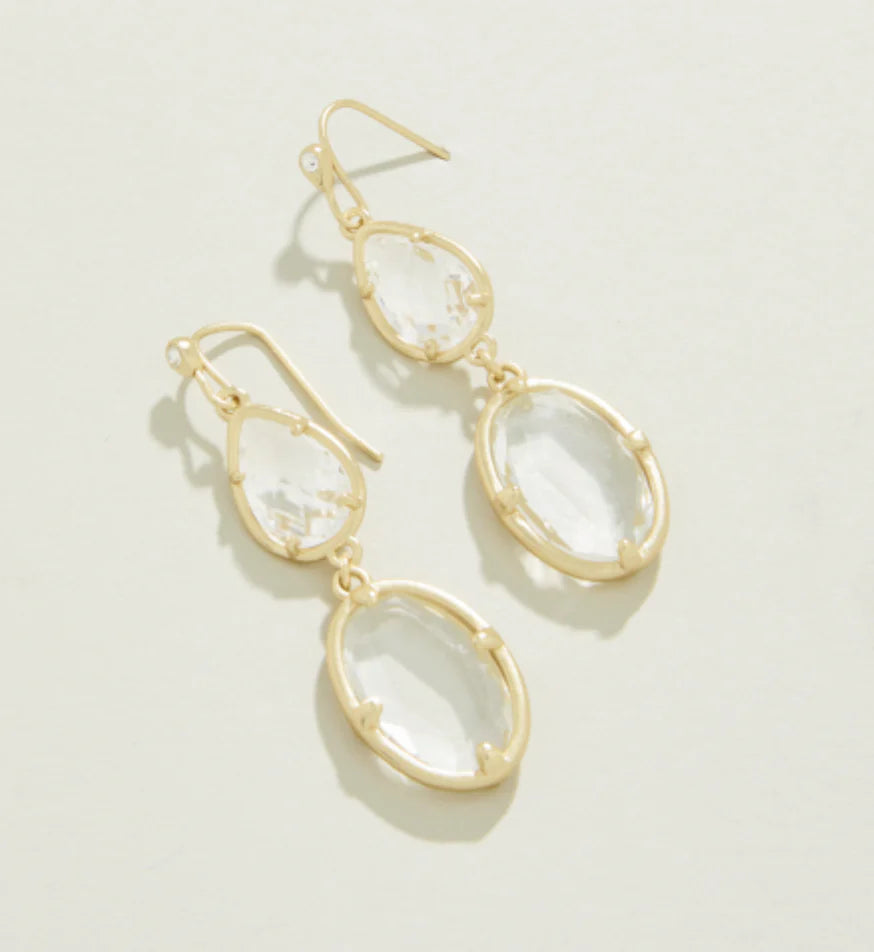 Spartina- Lagoon Gold and Crystal Earring - Findlay Rowe Designs