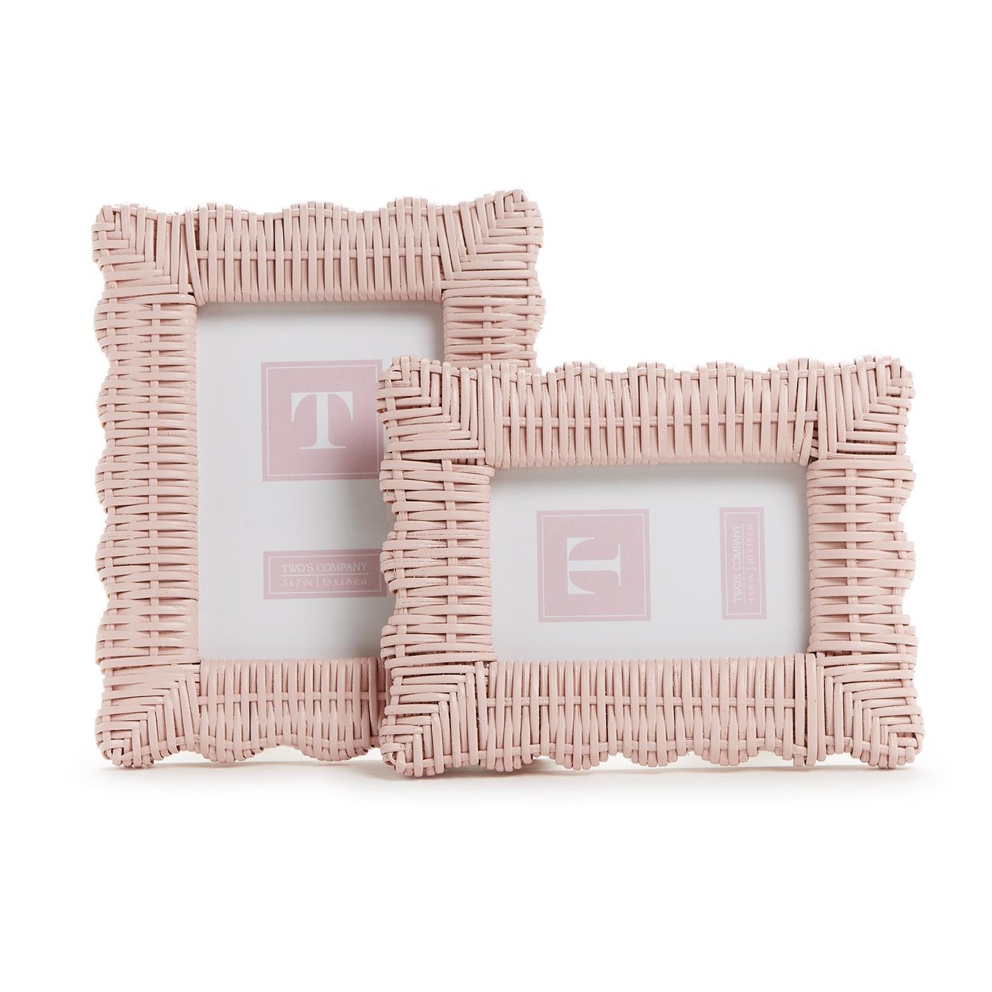 Frame - Wicker Weave - Pink - Findlay Rowe Designs
