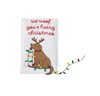 Mud Pie - Christmas Cloth Towel - Dog Dangle