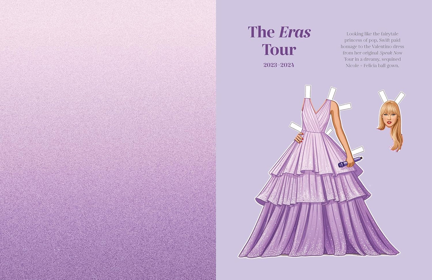 Dress Up Taylor: A Taylor Swift paper doll book featuring her iconic eras - Findlay Rowe Designs