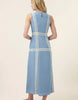 Spartina - Dress - Martina Midi - Lakeside Blue - Small - Findlay Rowe Designs