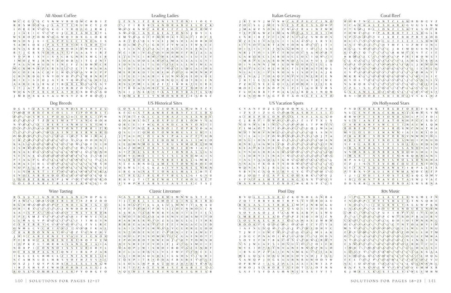 MindfulMoments Word Search: A Calming Collection of Brain-Boosting Puzzles to Help You Relax & Unwind - Findlay Rowe Designs