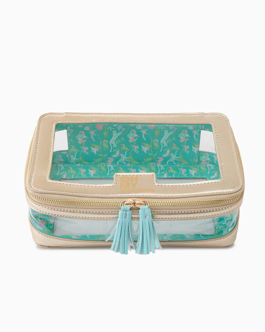 Oh My Mahjong - Tile Storage Bag - Gold - Findlay Rowe Designs