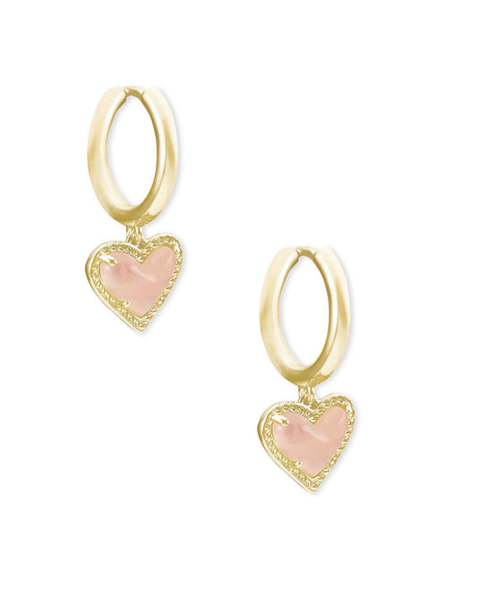 Kendra Scott - Earring - Ari Heart Huggie - Findlay Rowe Designs