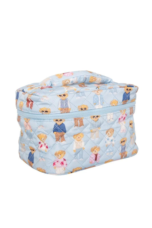 Katydid - Makeup Train Case - Teddy Bears