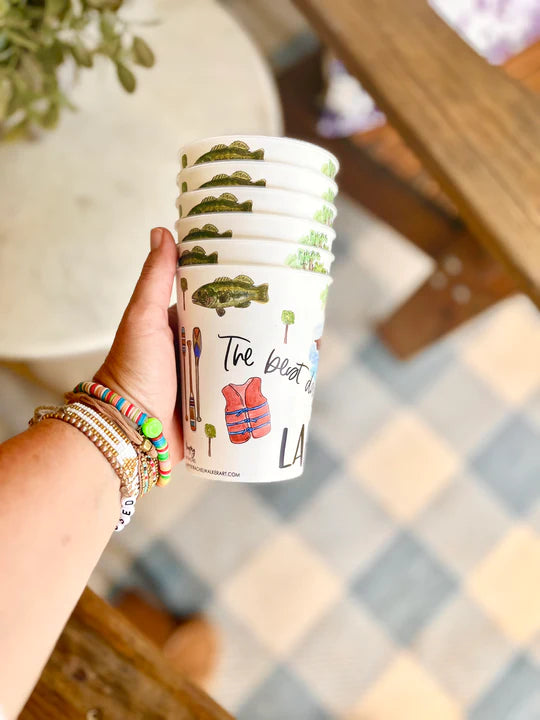 Party Cup - Reuseable - Lake Life - Findlay Rowe Designs