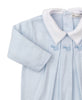 Kissy Kissy - Footie Classic Treasures - Blue White Stripes - Findlay Rowe Designs