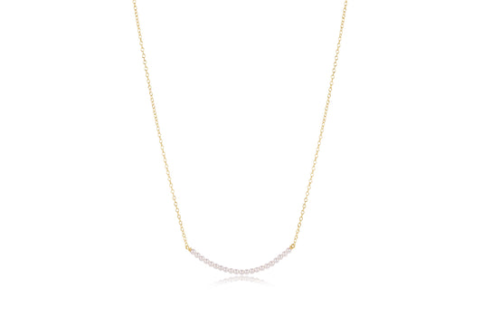 Enewton - 16" Necklace Gold - Beaded Bliss Small Pearl - Findlay Rowe Designs
