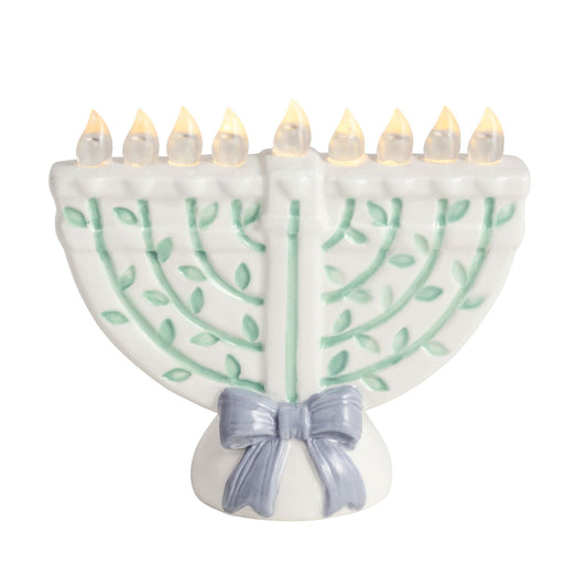 Mud Pie - Light-Up Sitter - Menorah - Findlay Rowe Designs