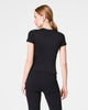 Spanx - Tee - Spanxsmooth Jersey Crewneck - Black - Findlay Rowe Designs