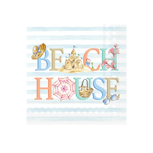 Rosanne Beck - Cocktail Napkins - Beach House - Findlay Rowe Designs