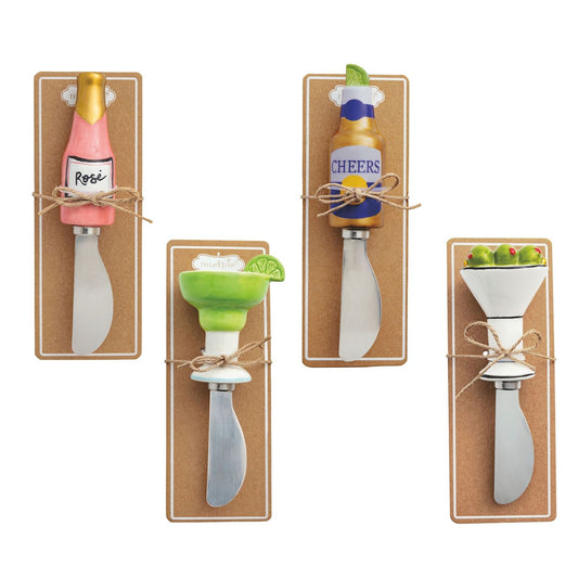 Mud Pie - Ceramic Spreader - Cocktail