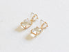 Anais Allure Stone Cut Luxe Earrings in Crystal - Findlay Rowe Designs