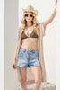 Sweater - Duster Fishnet - Cream - Findlay Rowe Designs