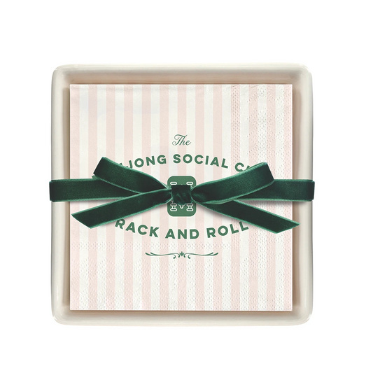 Napkin Holder - Cocktail - Mahjong Social Club - Findlay Rowe Designs