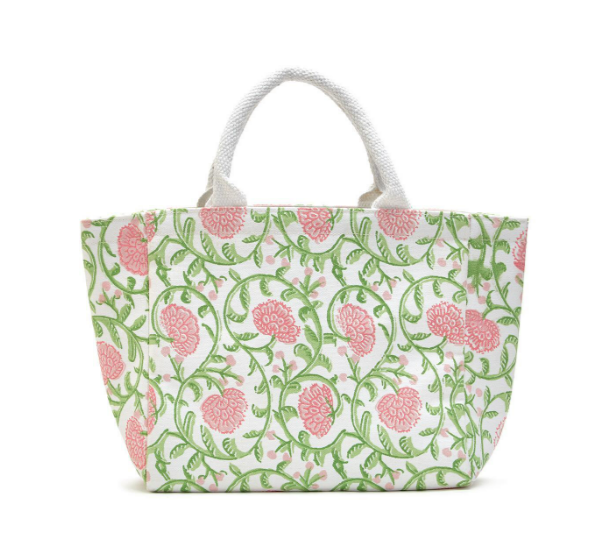 Two's Company- Floral Lunch Tote