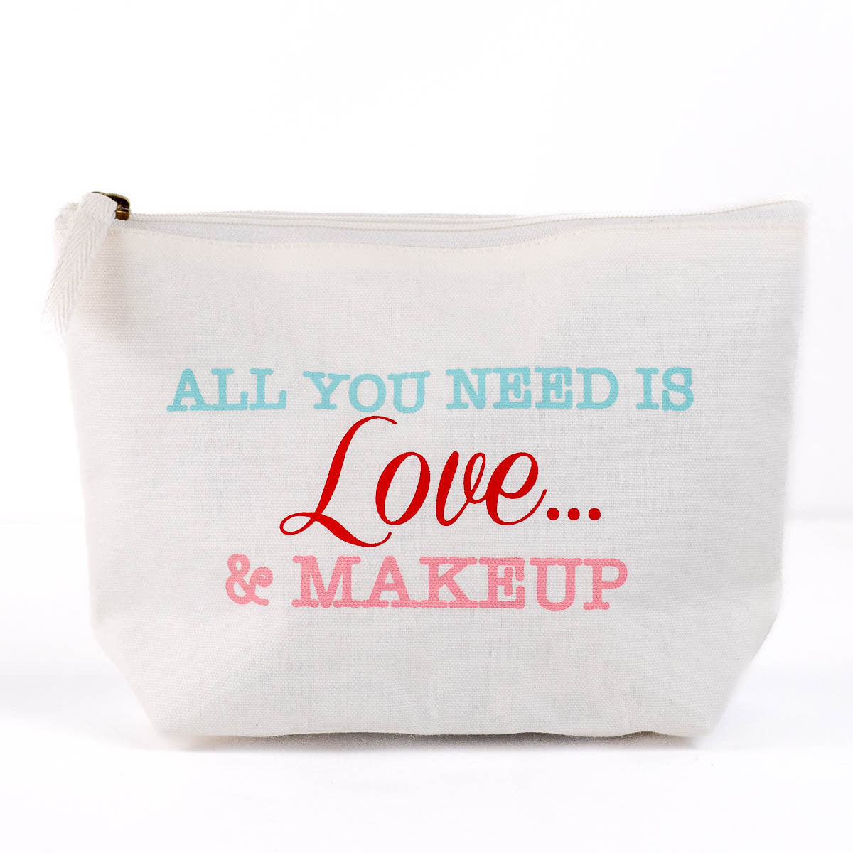 Cosmetic Bag - Love & Makeup - Findlay Rowe Designs