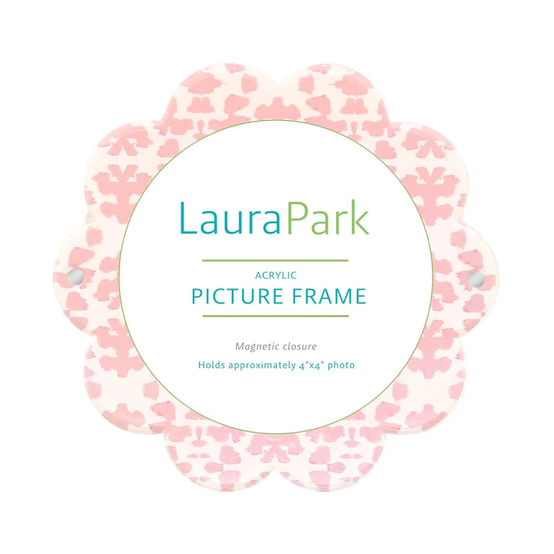 Laura Park - Frame - Chintz Rose Acrylic Round - Findlay Rowe Designs