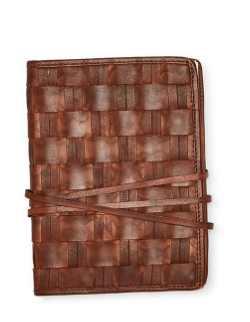 Leather Woven Journal - Findlay Rowe Designs