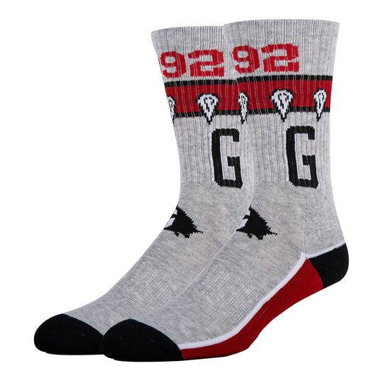Oooh Yeah - Womens Crew Socks - Georgia - Small