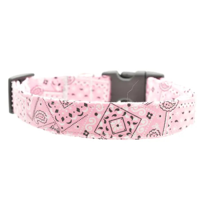 Dog Collar - Bandana - Pink - Findlay Rowe Designs