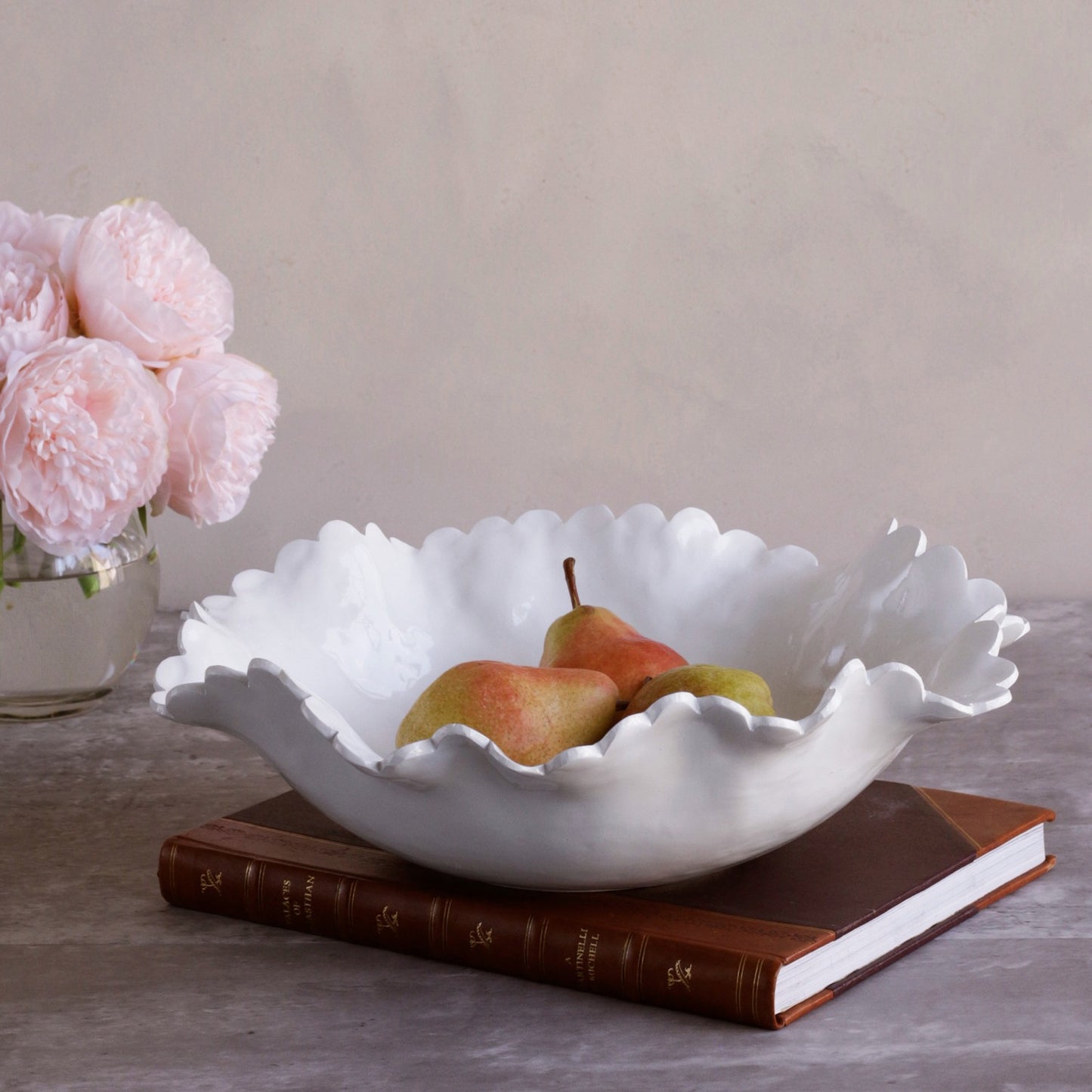 Beatriz Ball - VIDA Colette Large Bowl - White - Findlay Rowe Designs
