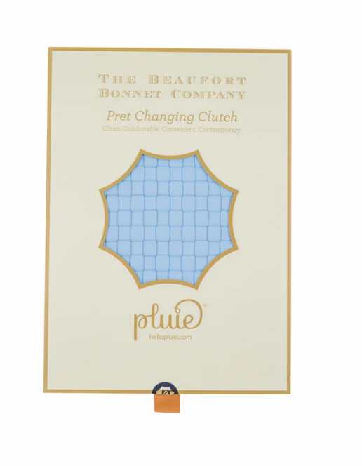 TBBC x Pluie - Pret Changing Clutch - Buckhead Blue - Findlay Rowe Designs