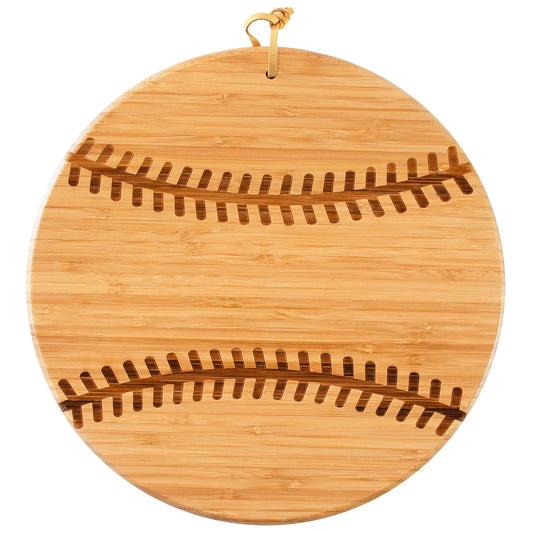 Totally Bamboo - Cutting Board Tray - Baseball - Findlay Rowe Designs