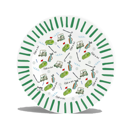 Happy by Rachel - Melamine Plate - Golf - Findlay Rowe Designs