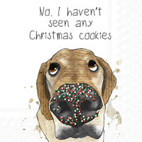 Haven't seen Christmas cookies Cocktail Napkin - Findlay Rowe Designs